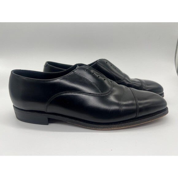 Florsheim Men\'s Size 11 E Black Leather Cap Toe Oxford Dress Shoes 509449 main image 7